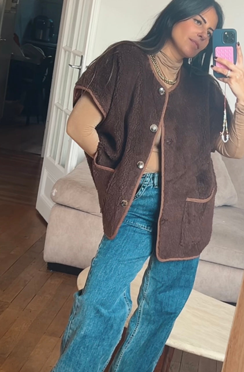 Veste moumoute BELLA