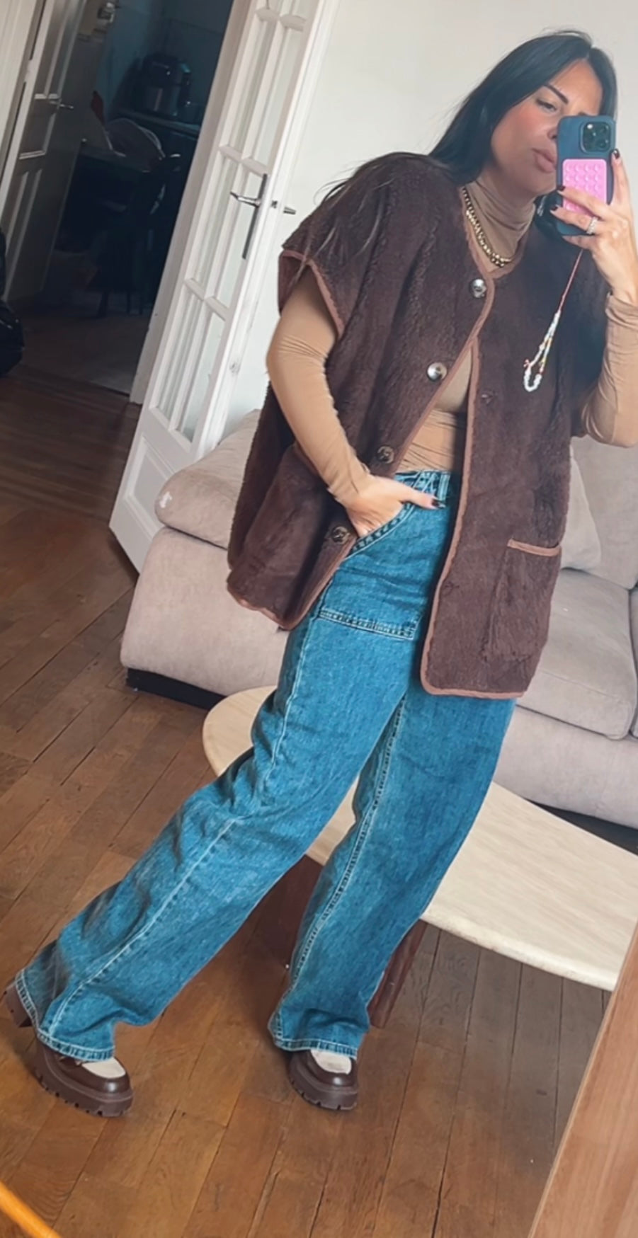 Veste moumoute BELLA