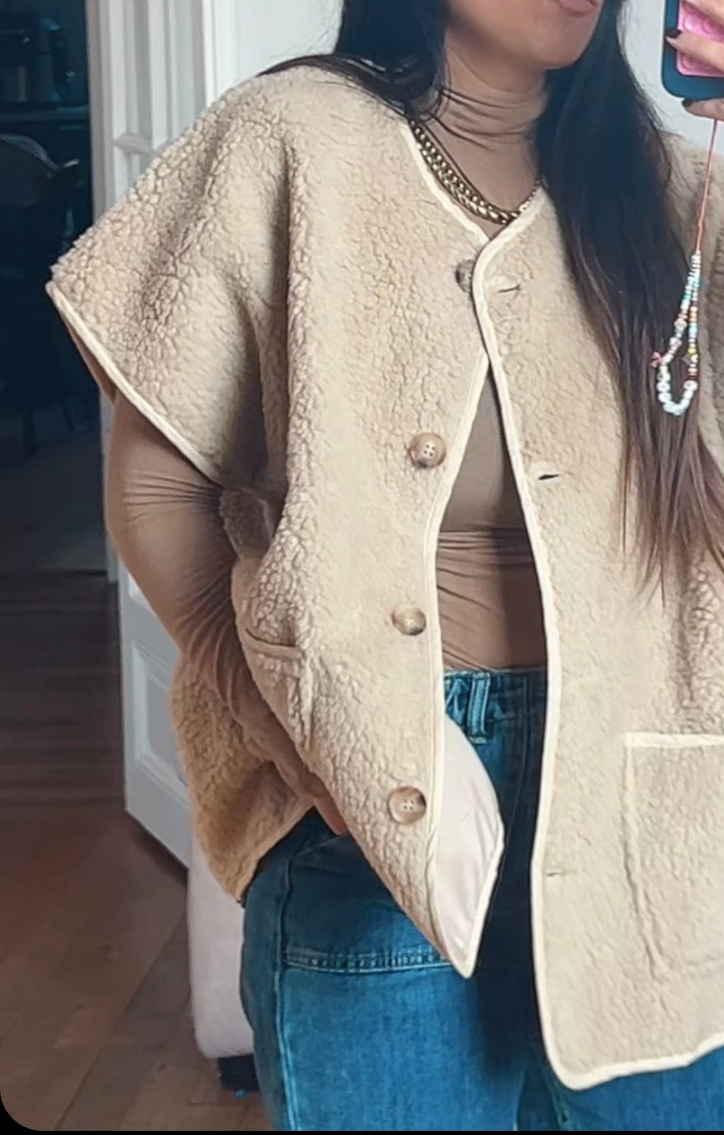 Veste moumoute BELLA